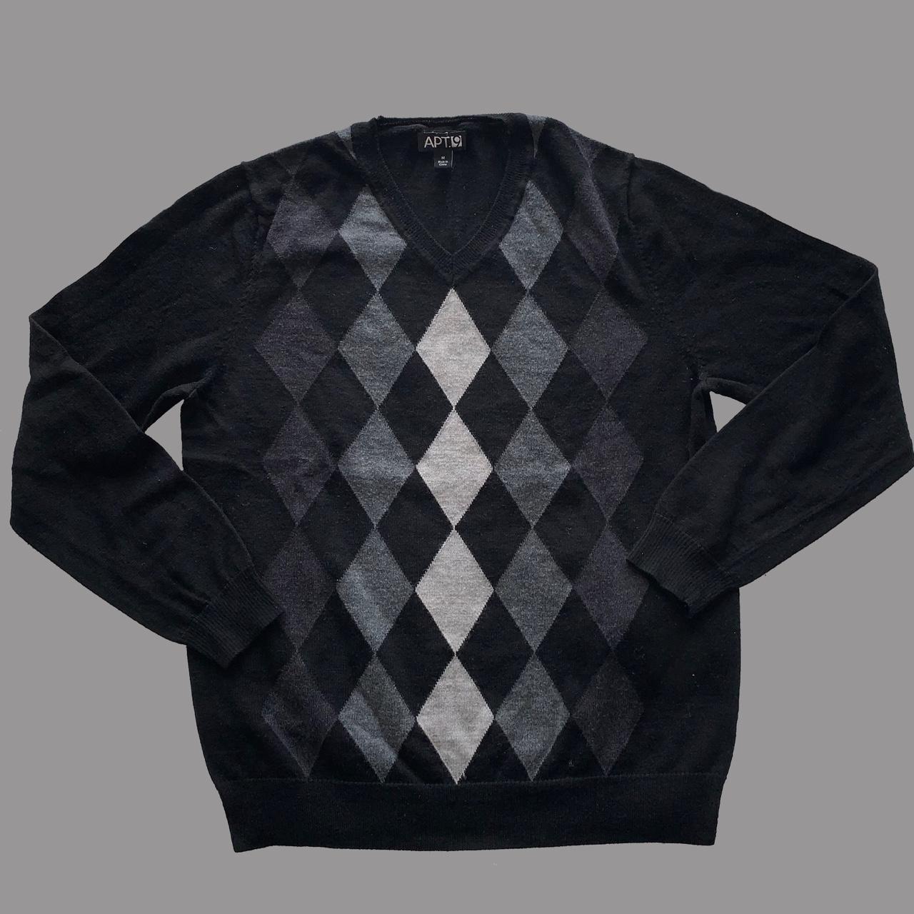 supreme argyle sweater