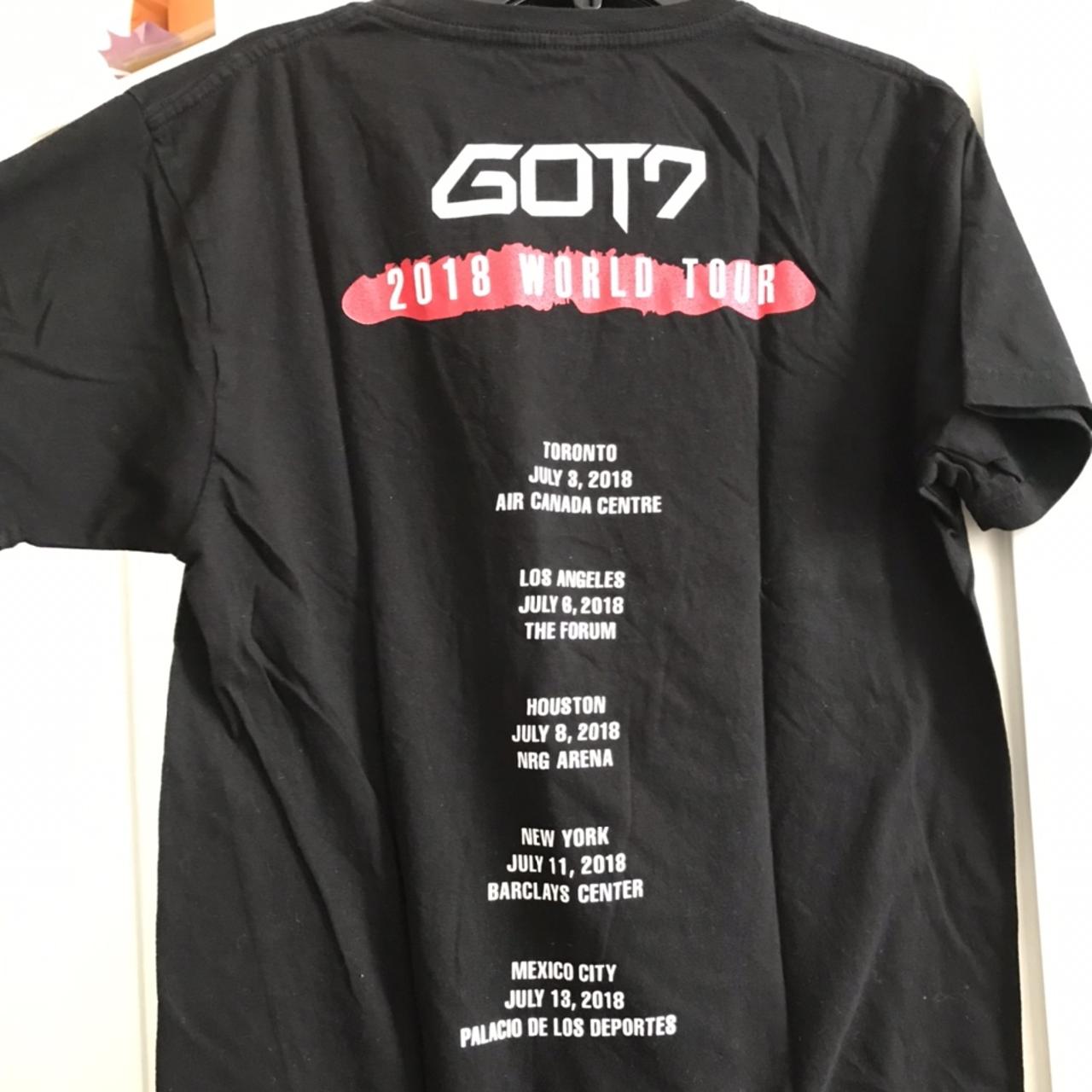 Authentic Got7 2018 WorldTour Shirt Eyes on you tour | Depop
