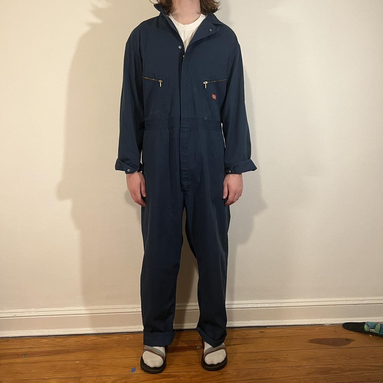 Insane vintage Dickies jumpsuit. Size 48 Chest,... Depop