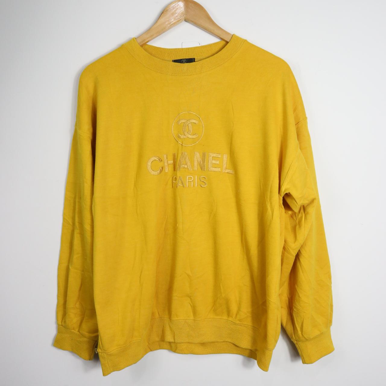 SW164 Vintage 80s Chanel Paris Sweatshirt (M), Size