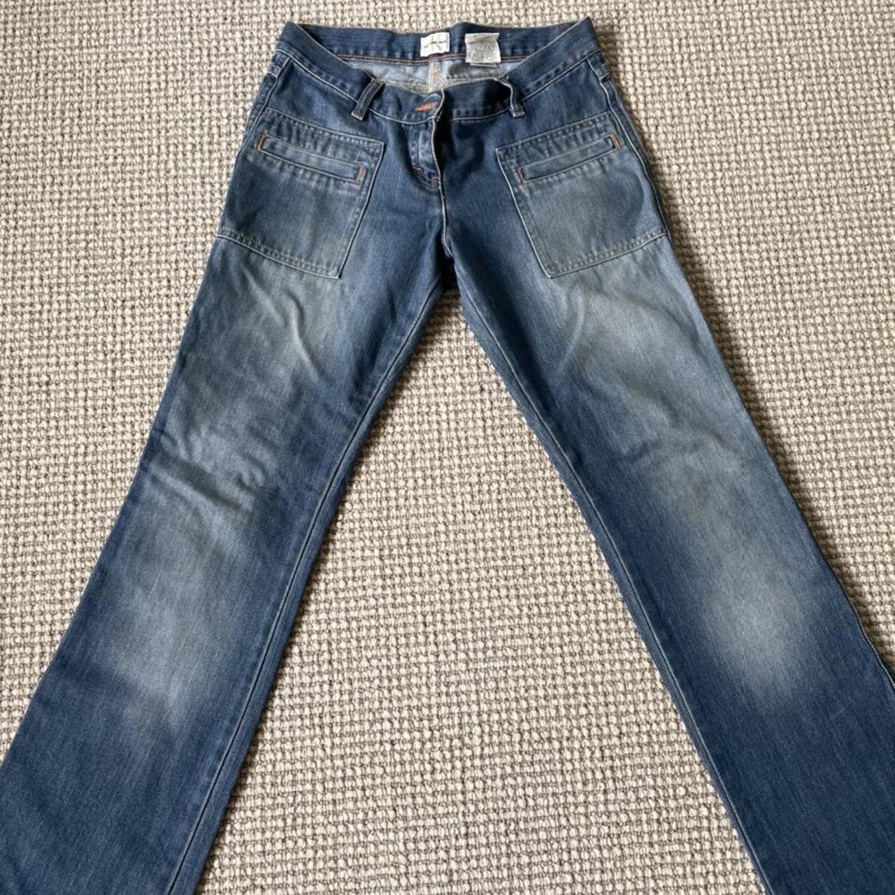 Low rise Calvin Klein 90s jeans Straight leg, low... - Depop