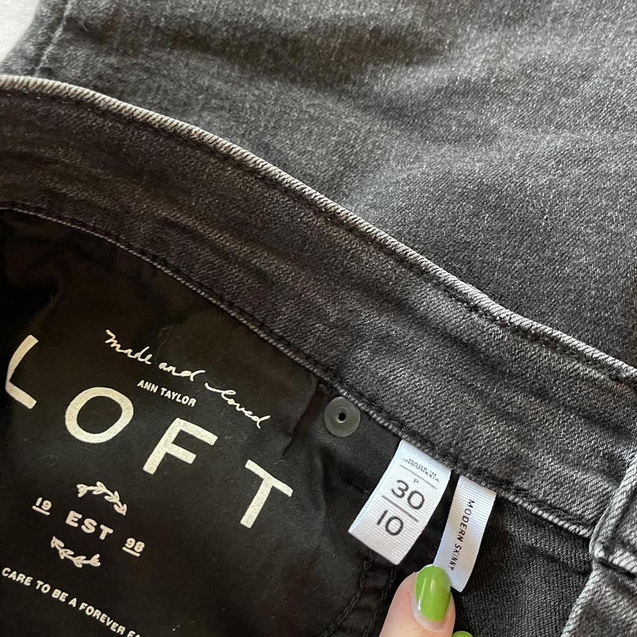 Ann taylor store loft black jeans