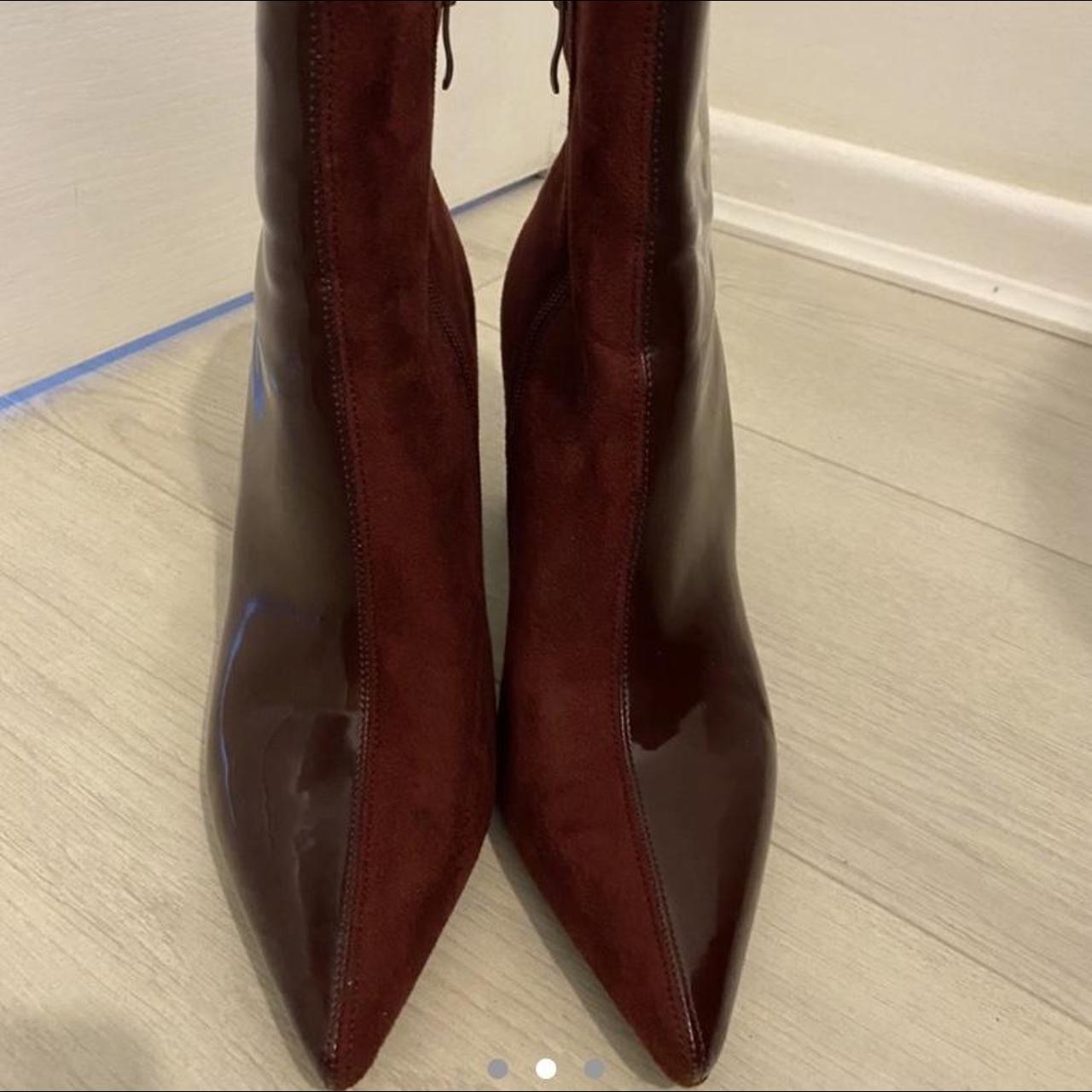 Public desire hotsell burgundy boots