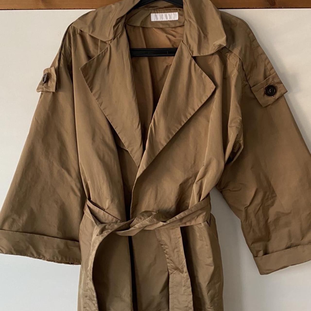 nicole farhi green coat