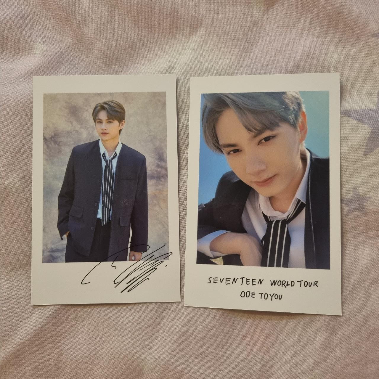 WTS Seventeen Jun Ode To You World Tour polaroid... - Depop