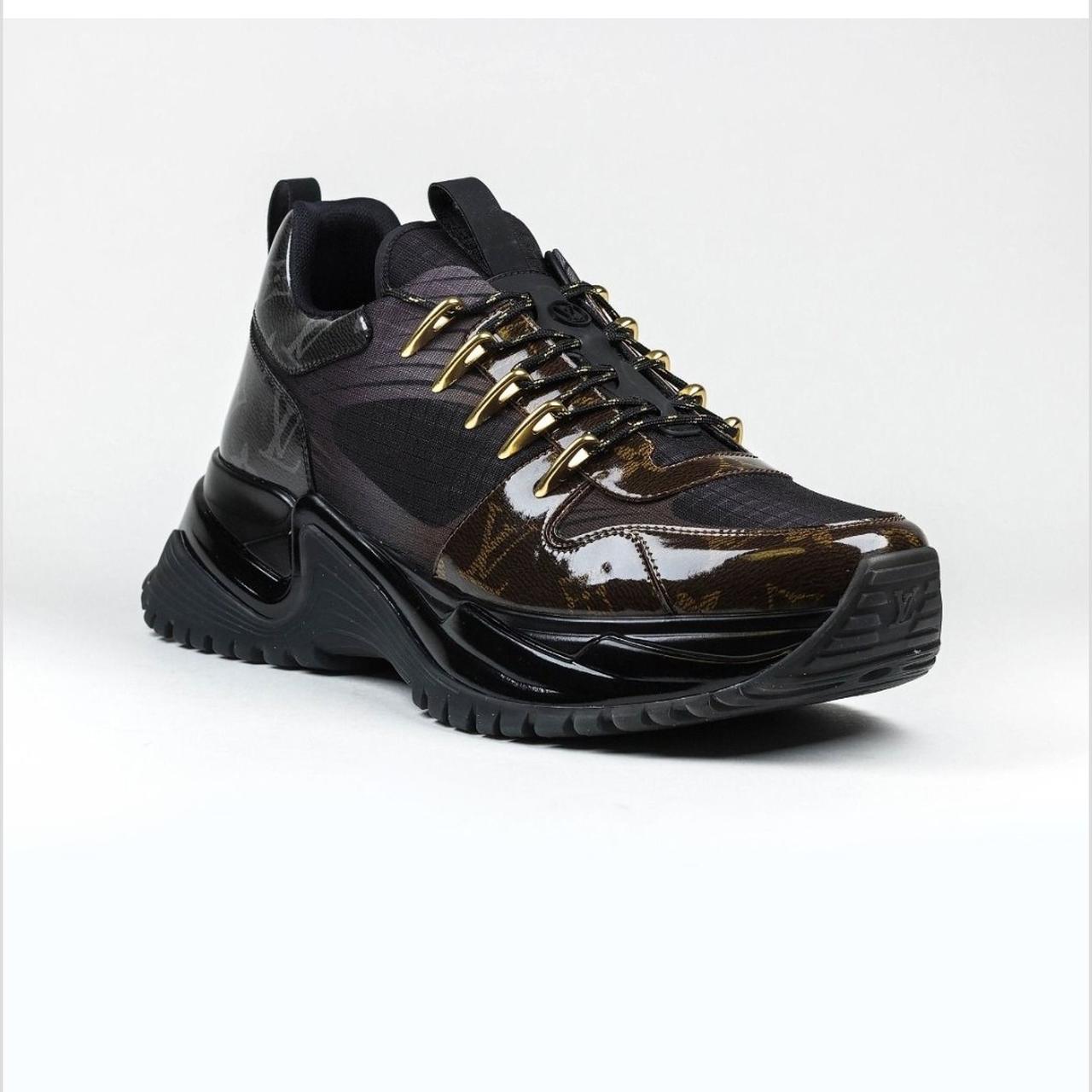 Louis Vuitton Run Away Trainer Sneaker - black/brown/white
