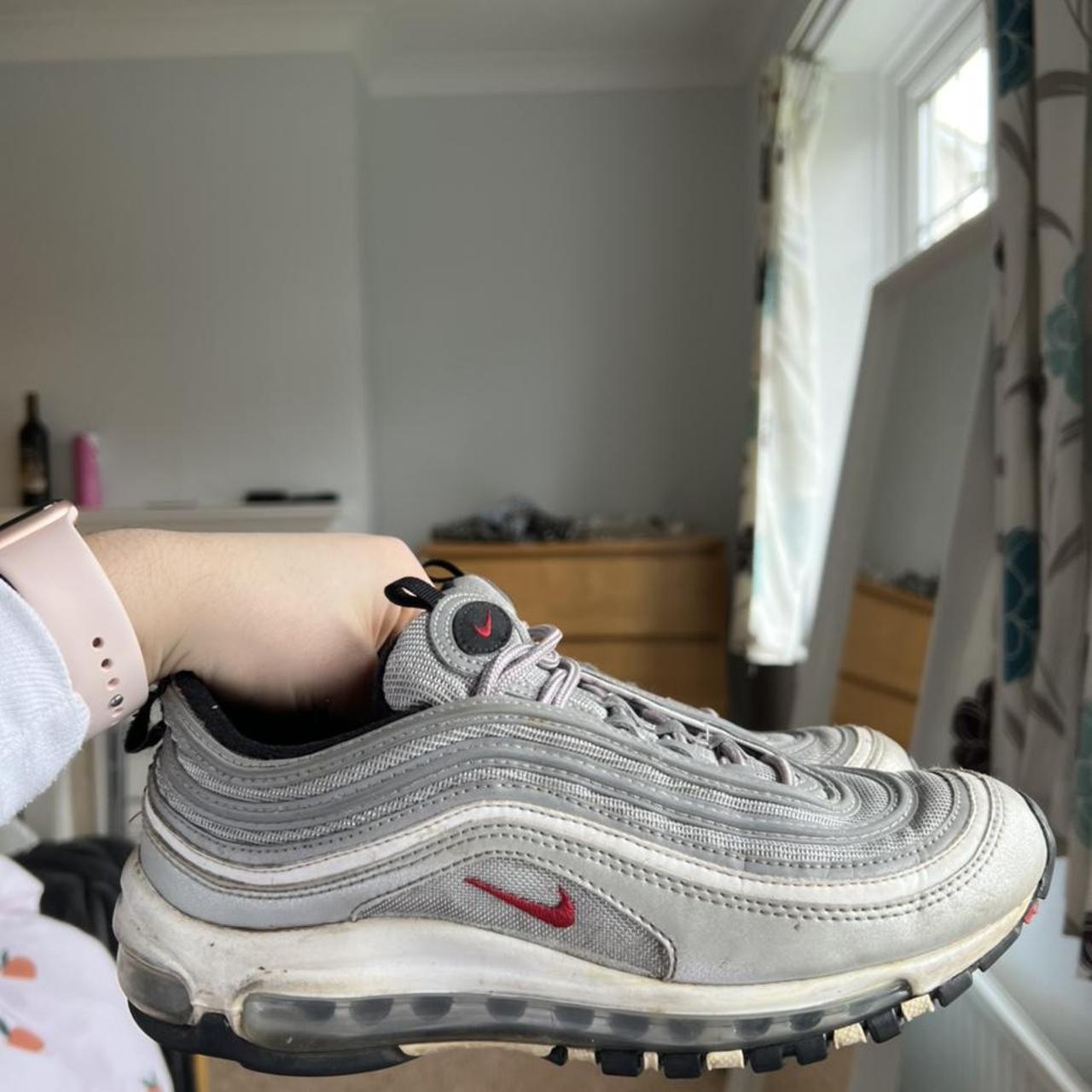 Nike 97s silver bullet - rare - Depop