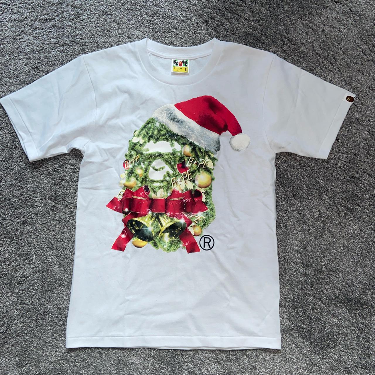 bape christmas tee