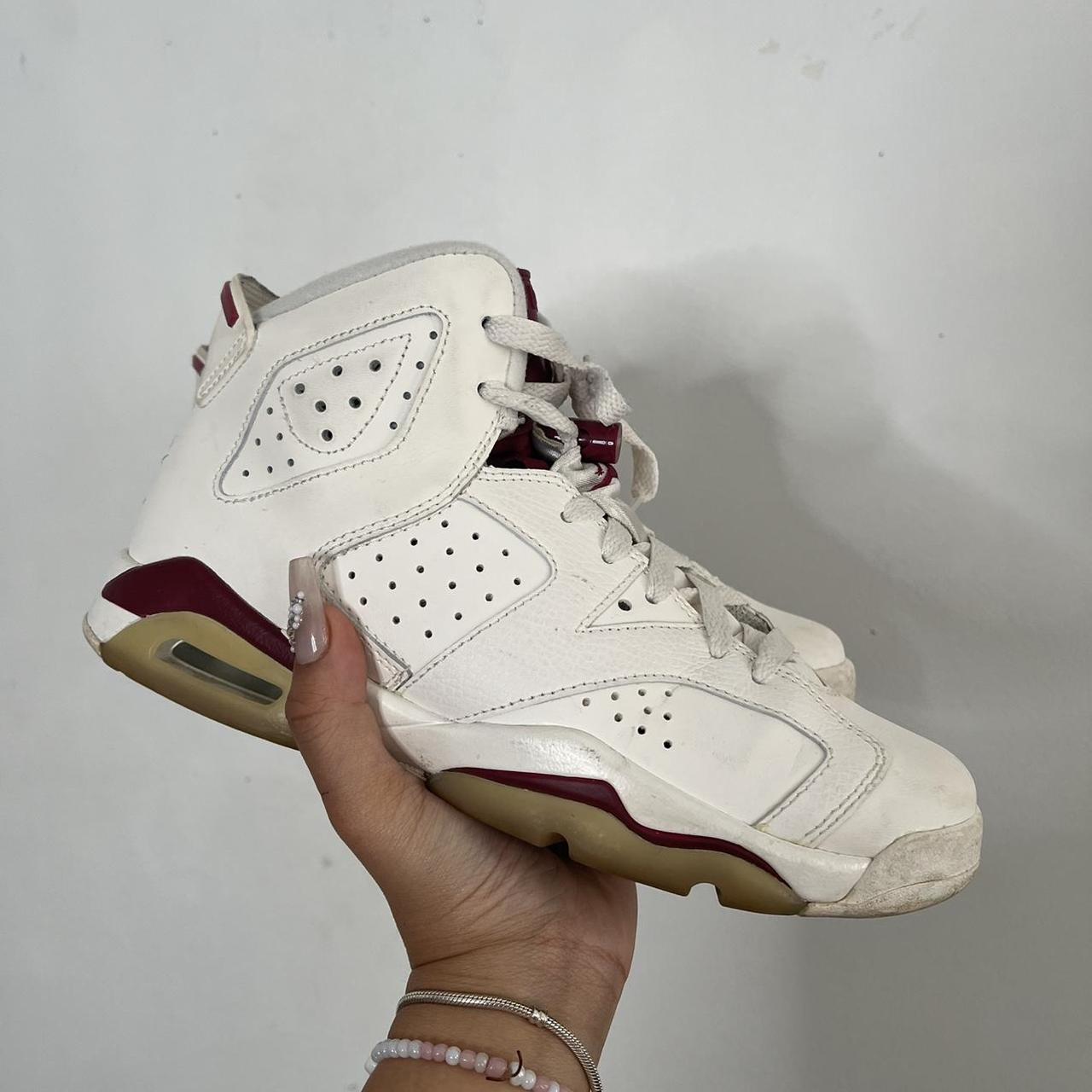 6s jordans maroon
