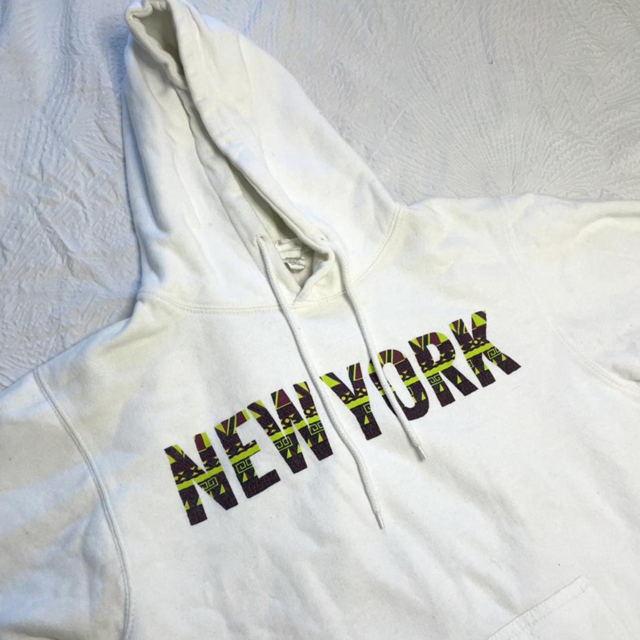 Product Image 1 - “New York” white hoodie. Unisex.