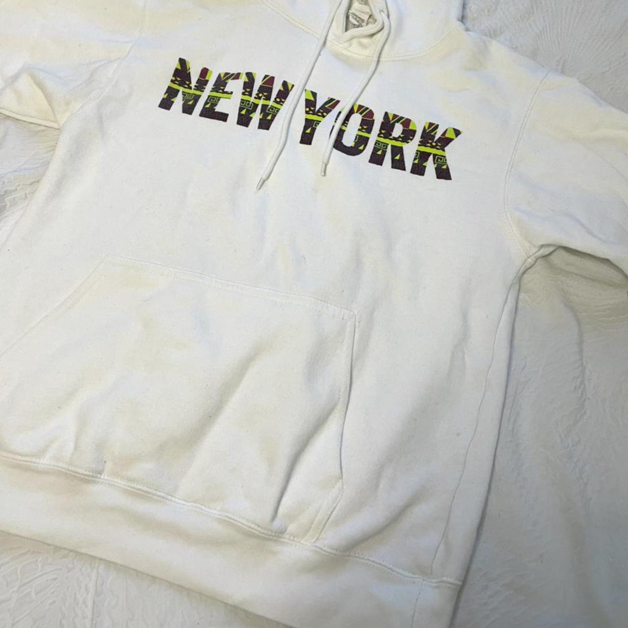 Product Image 3 - “New York” white hoodie. Unisex.