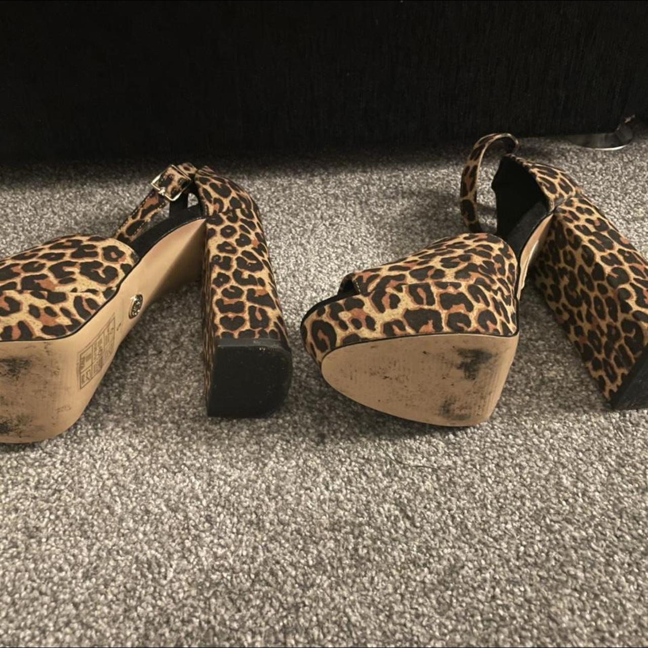 River island best sale leopard print sandals