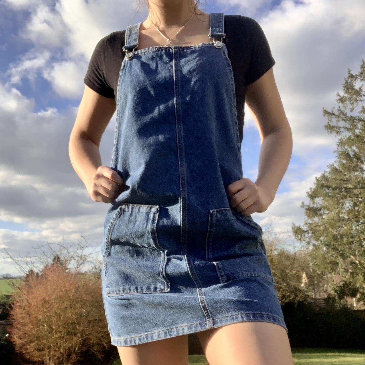 Topshop hotsell dungaree dress