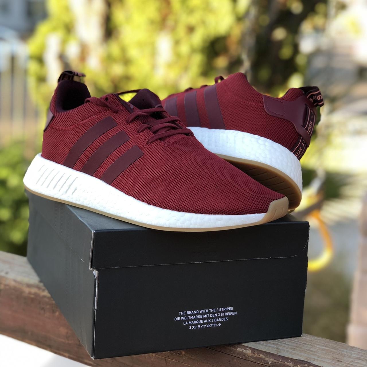 Adidas NMD R2 Red Gum bottoms Deadstock... -