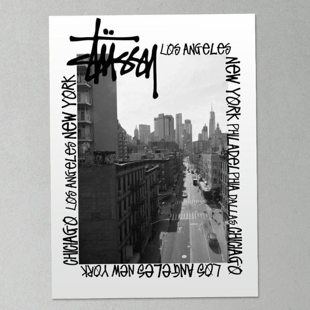 Stussy NYC A3 Print Poster High Quality 180 GSM - Depop
