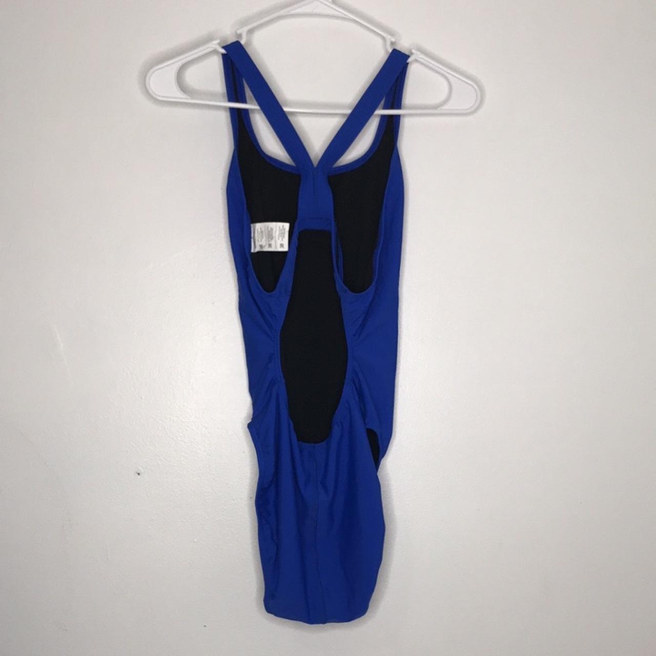 Women's Blue Swimsuit-one-piece | Depop