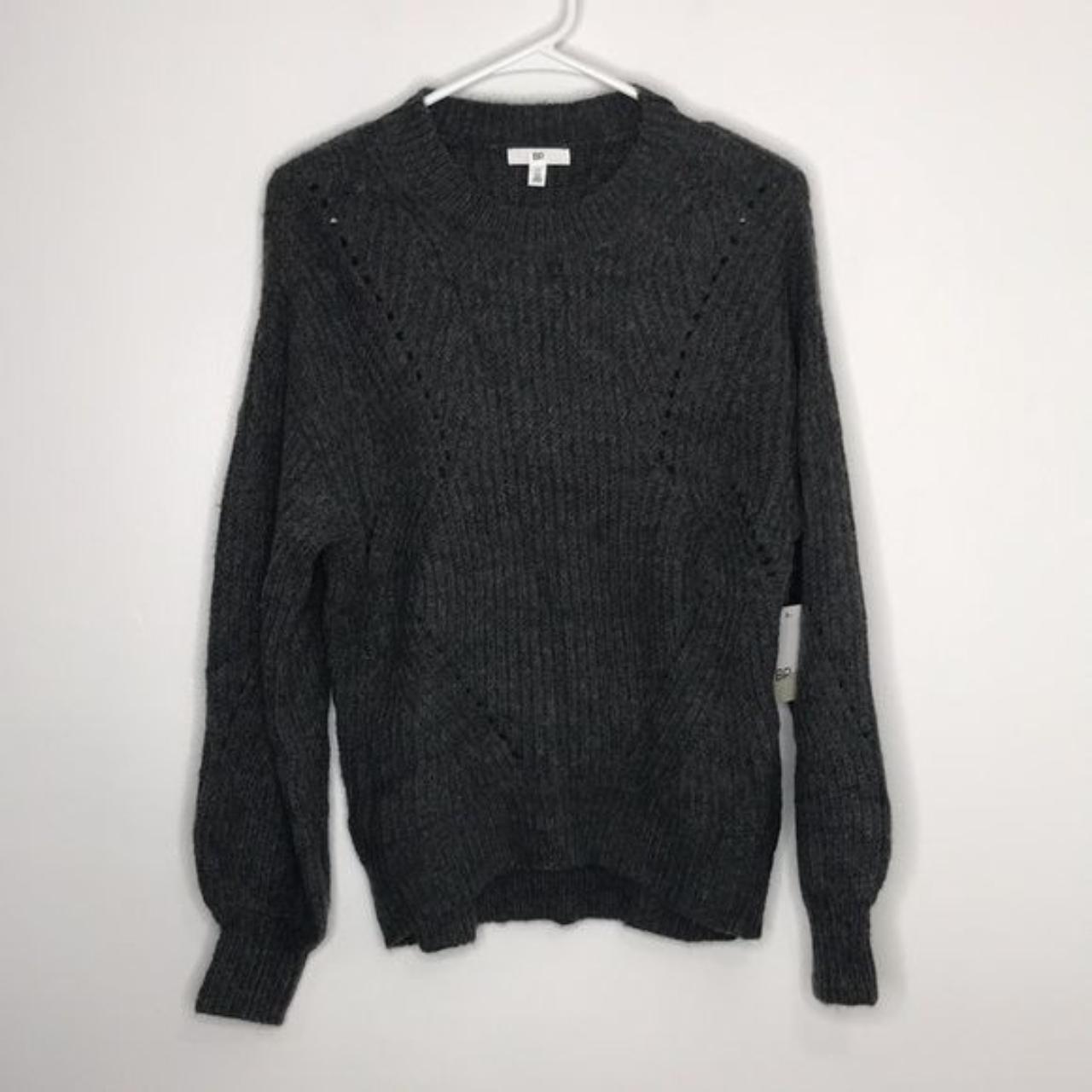 BP Chunky Pointelle Crewneck Sweater. Size XS. Color... - Depop