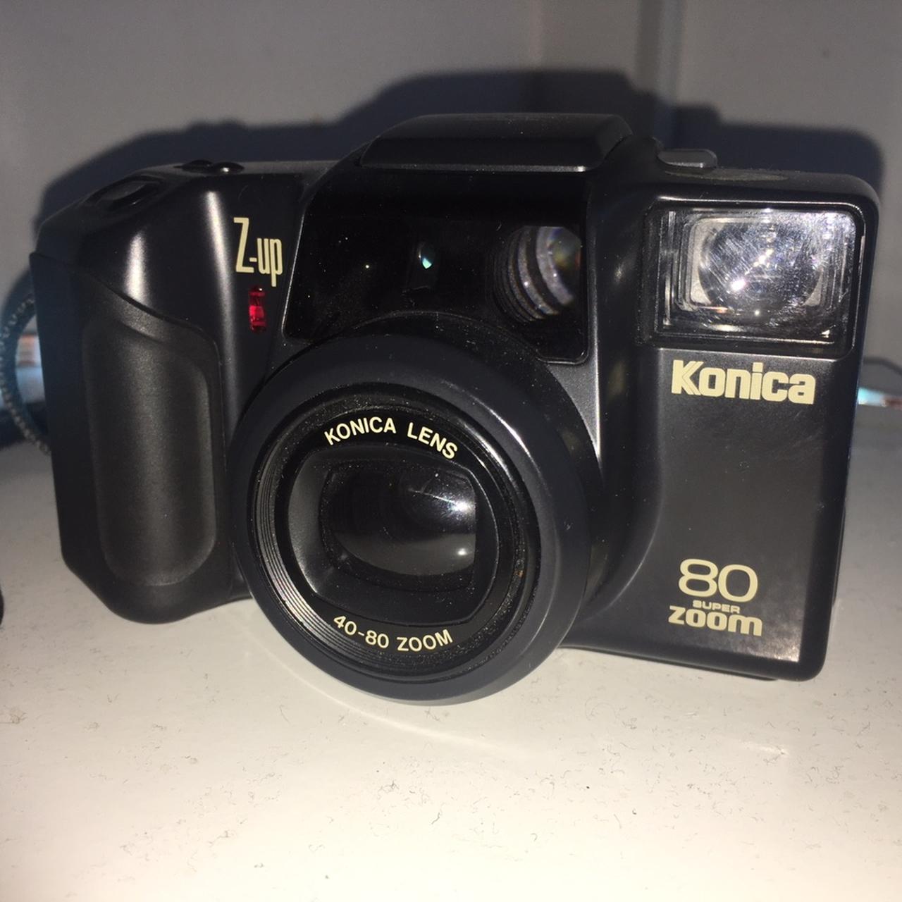 Konica film camera 4080 zoom Hardly used in perfect... Depop