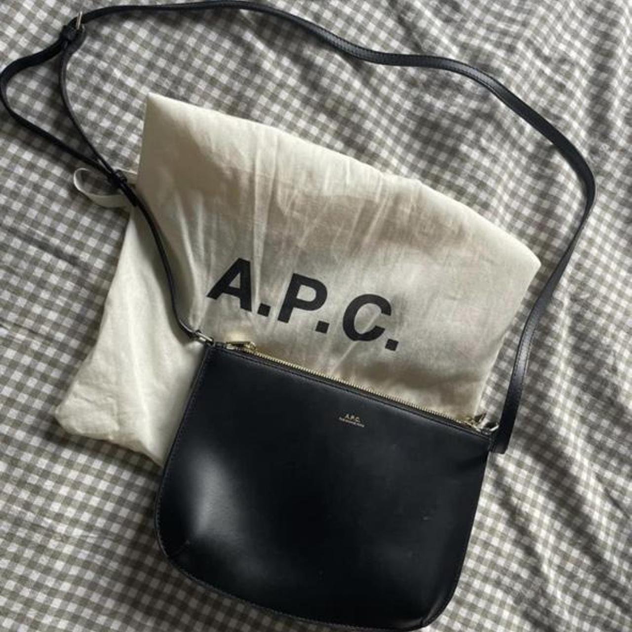 black APC sarah bag purchased off SSense in 2020.... - Depop
