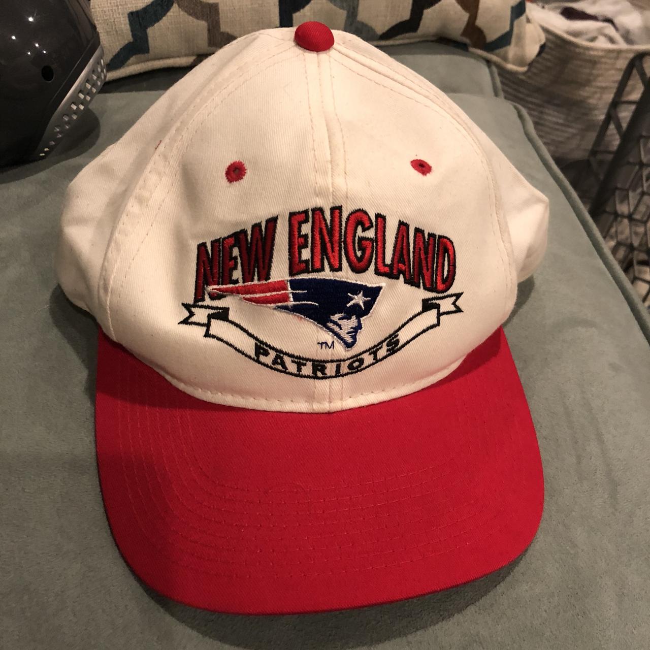 Vintage New England Patriots snapback hat with New - Depop