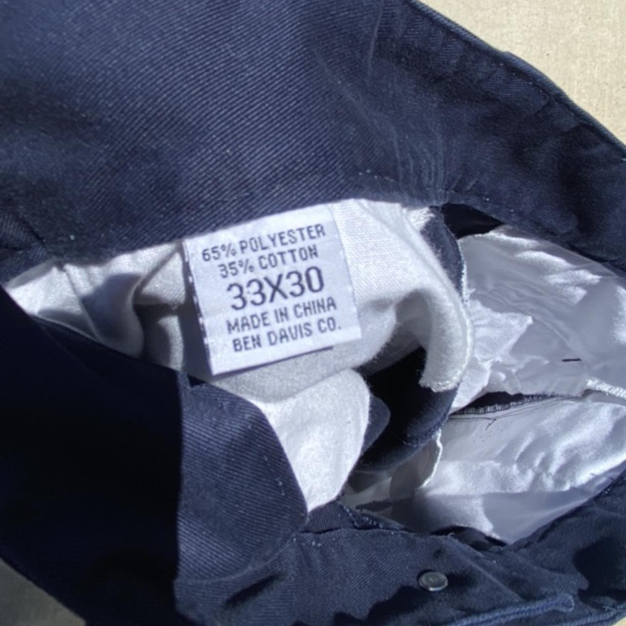 Vintage Ben Davis navy blue pants Rare white tag... Depop