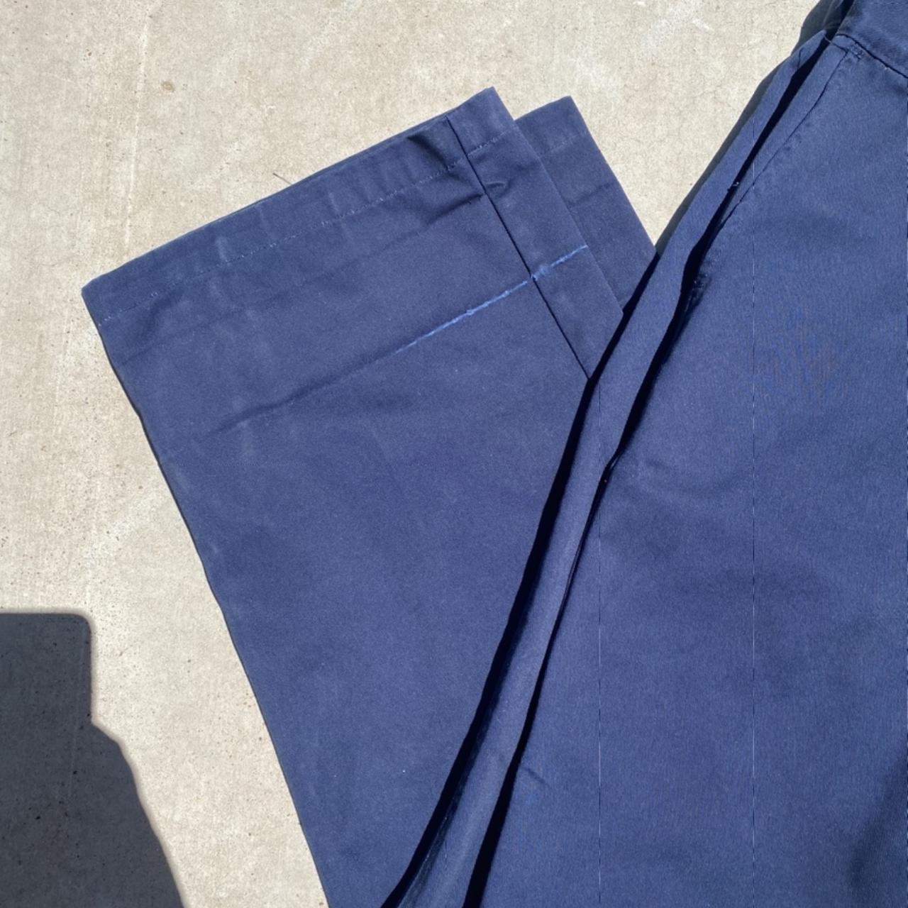 Vintage Ben Davis navy blue pants Rare white tag... - Depop
