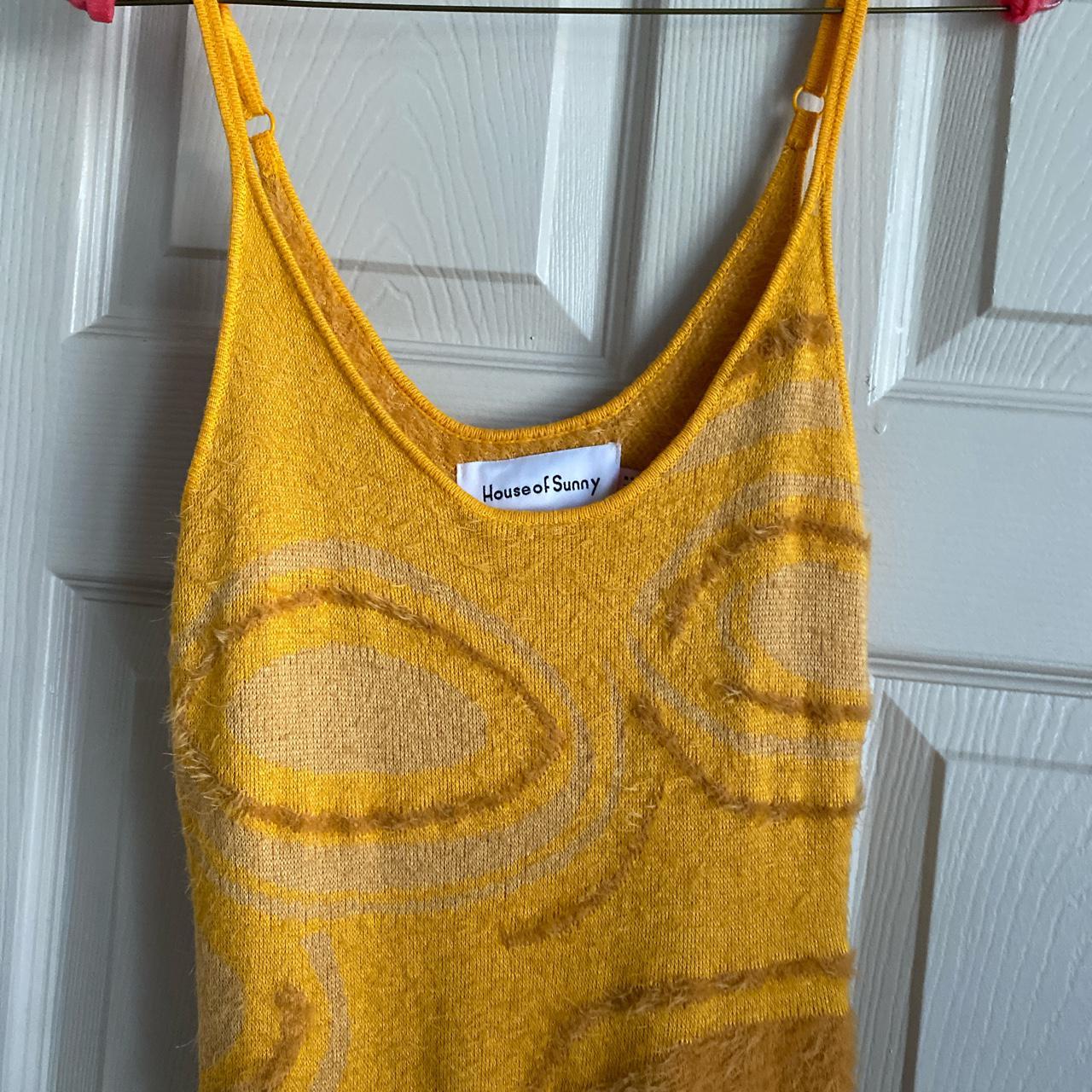 house of sunny hockney dress orange