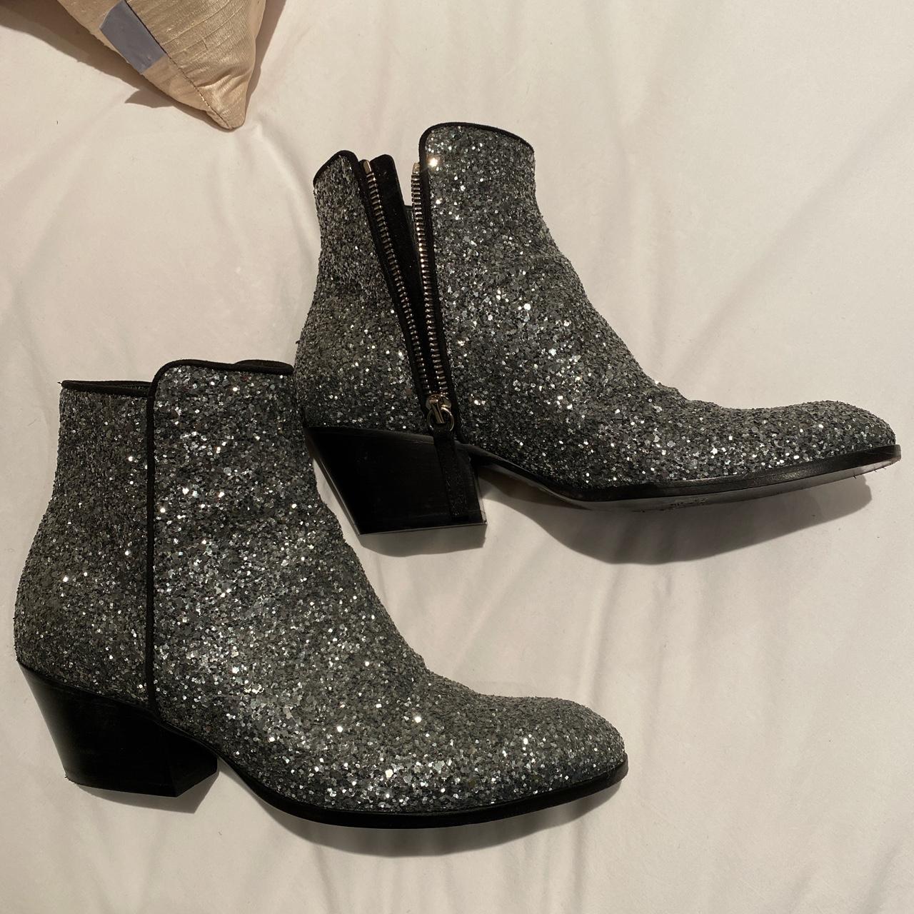 Giuseppe zanotti hot sale glitter boots