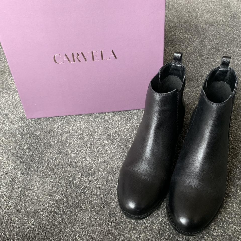 Carvela storm ankle boots black sale