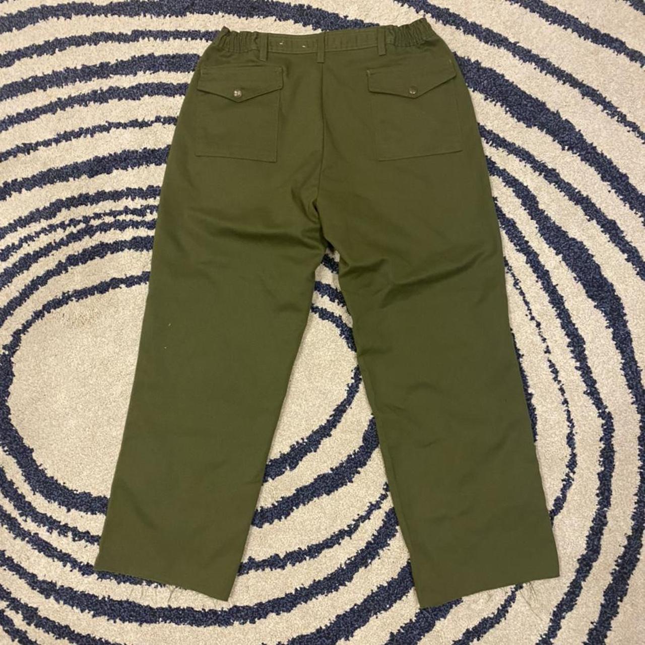 Vintage army green pants! Tagged 34x34. DM for any... - Depop