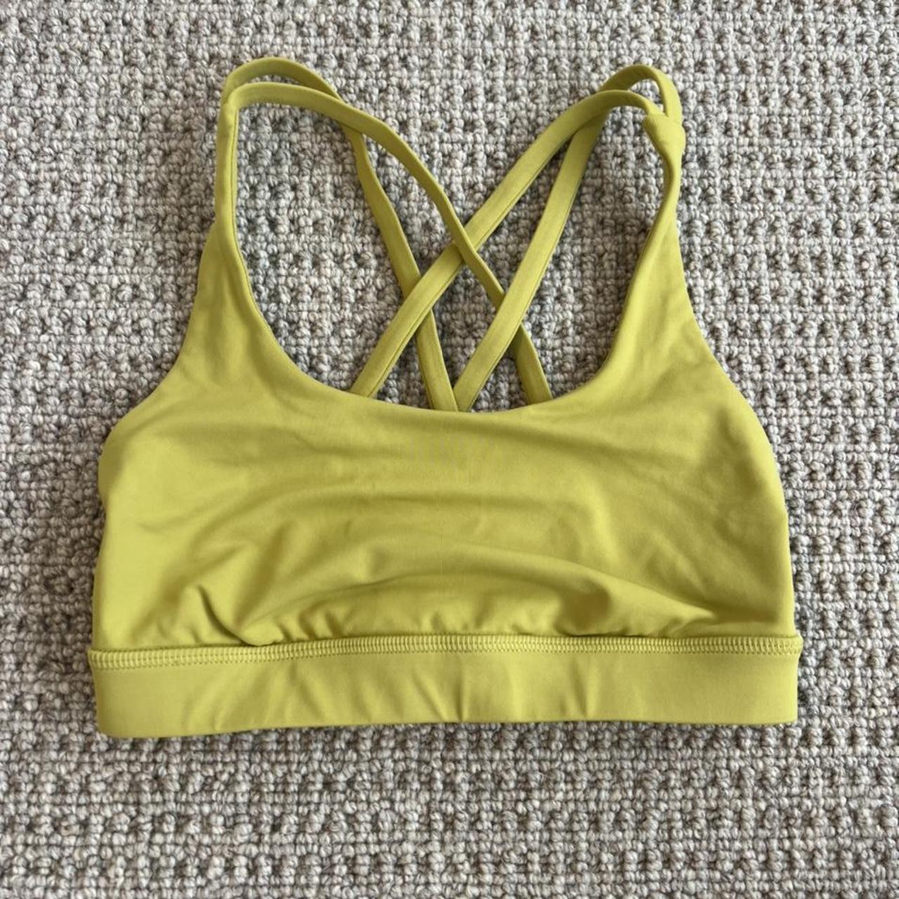 Lululemon outlet yellow lingerie