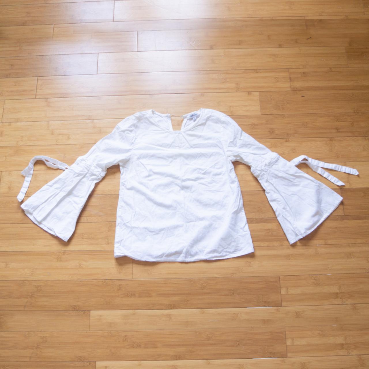 Product Image 1 - white bell sleeve top with