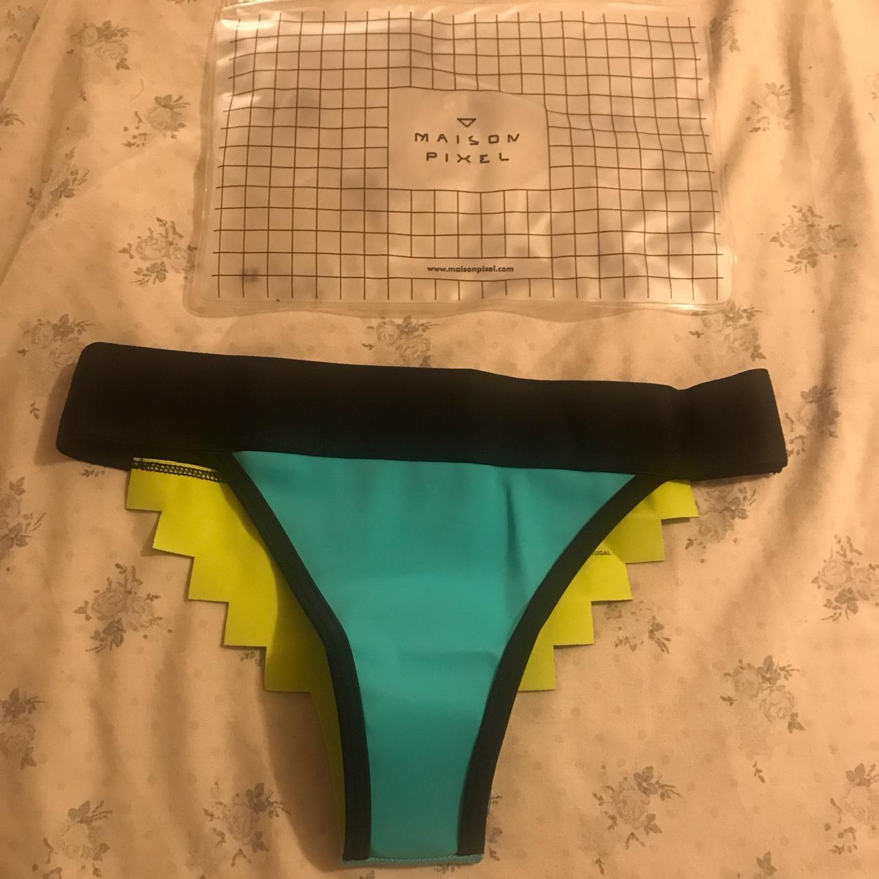 Brand new maison pixel bikini bottoms. Will fit size - Depop