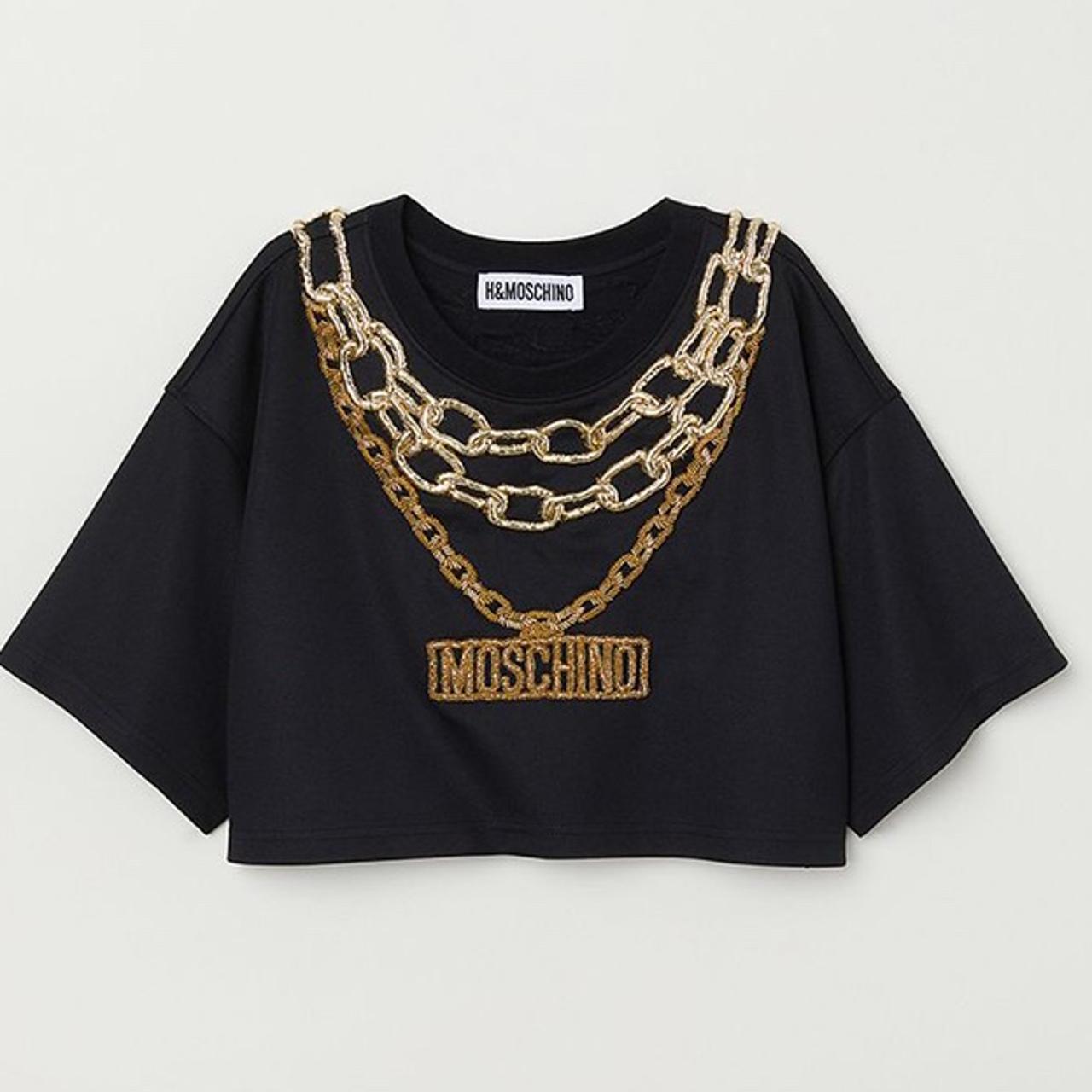 RARE! ✨ H&M x Moschino Crop Top! Sold out from the