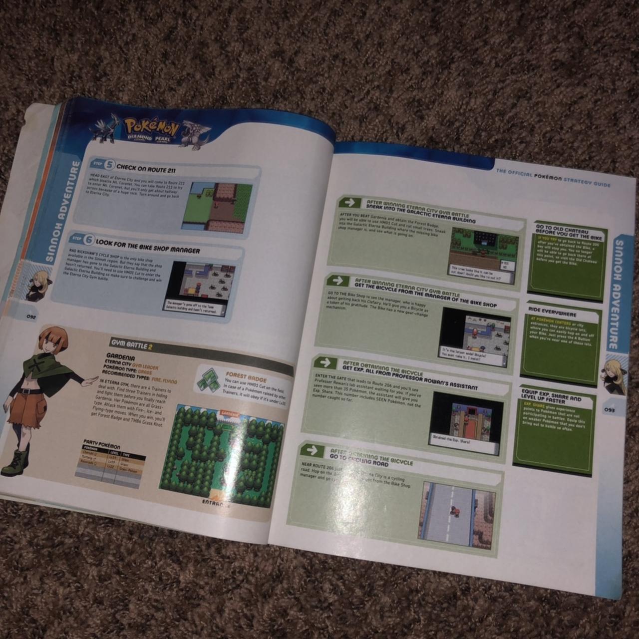 POKEMON HEART GOLD AND SOUL SILVER GUIDE BOOK! NEW - Depop