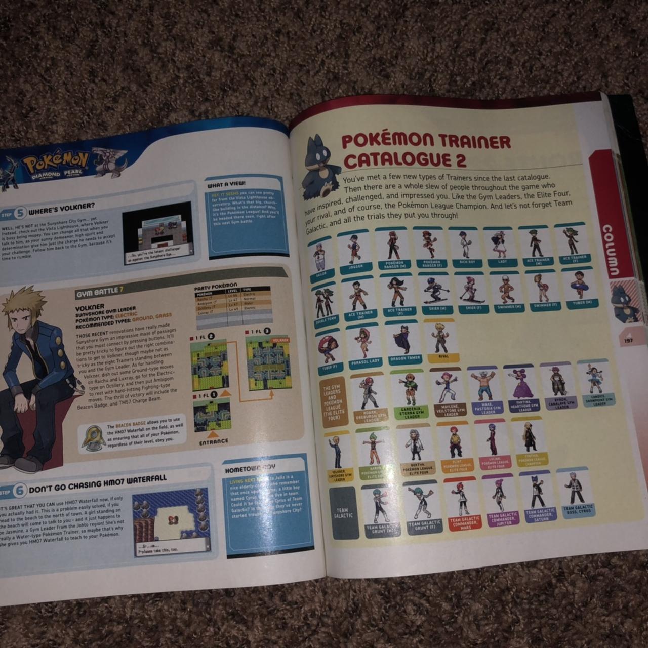 POKEMON HEART GOLD AND SOUL SILVER GUIDE BOOK! NEW - Depop