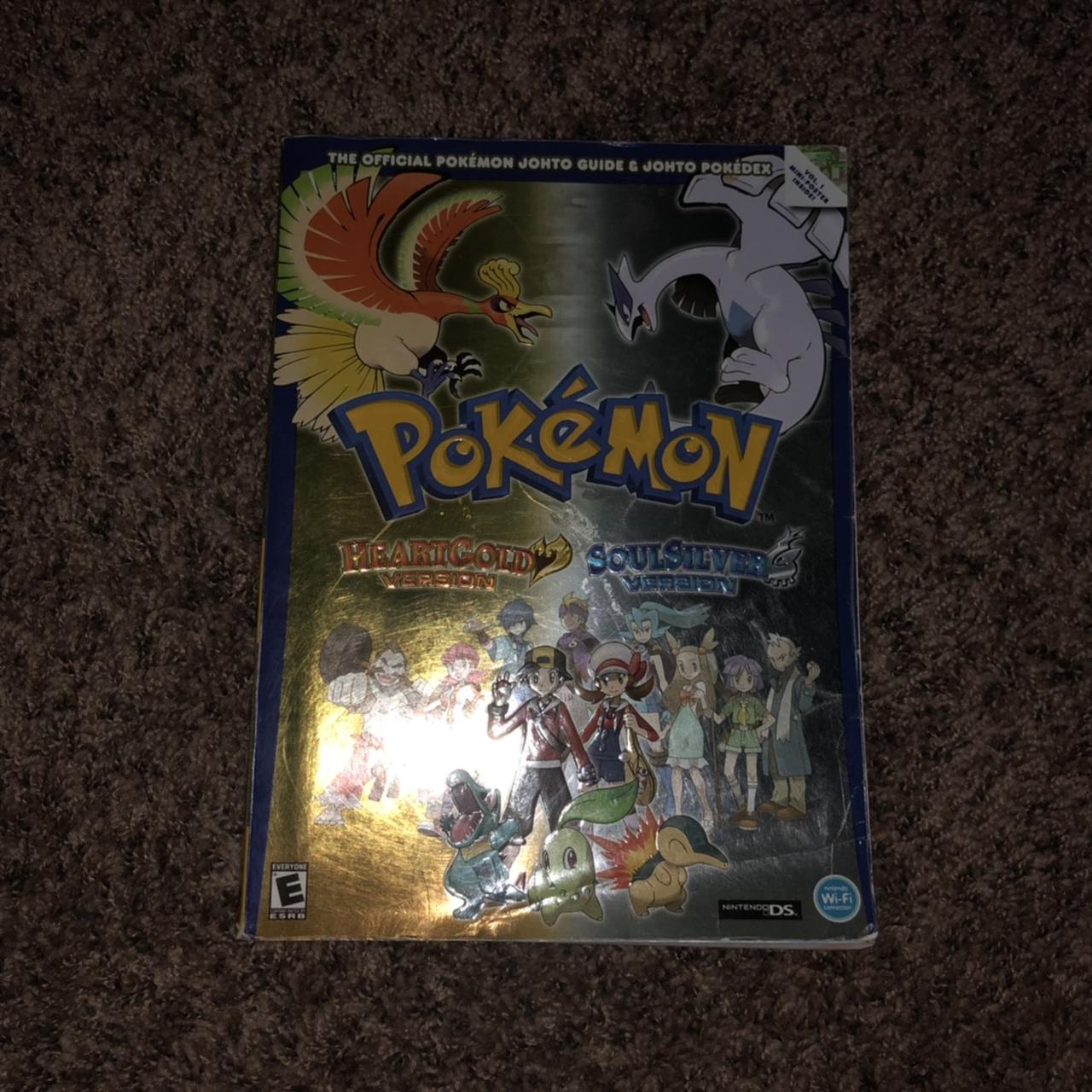 POKEMON HEART GOLD AND SOUL SILVER GUIDE BOOK! NEW - Depop