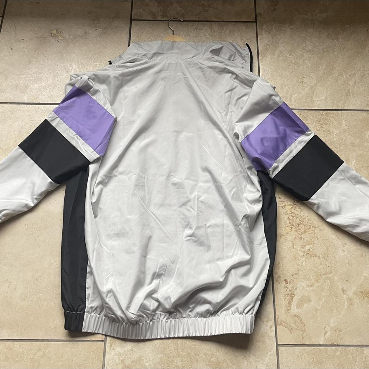Umbro Scuba track jacket in Grey... Depop