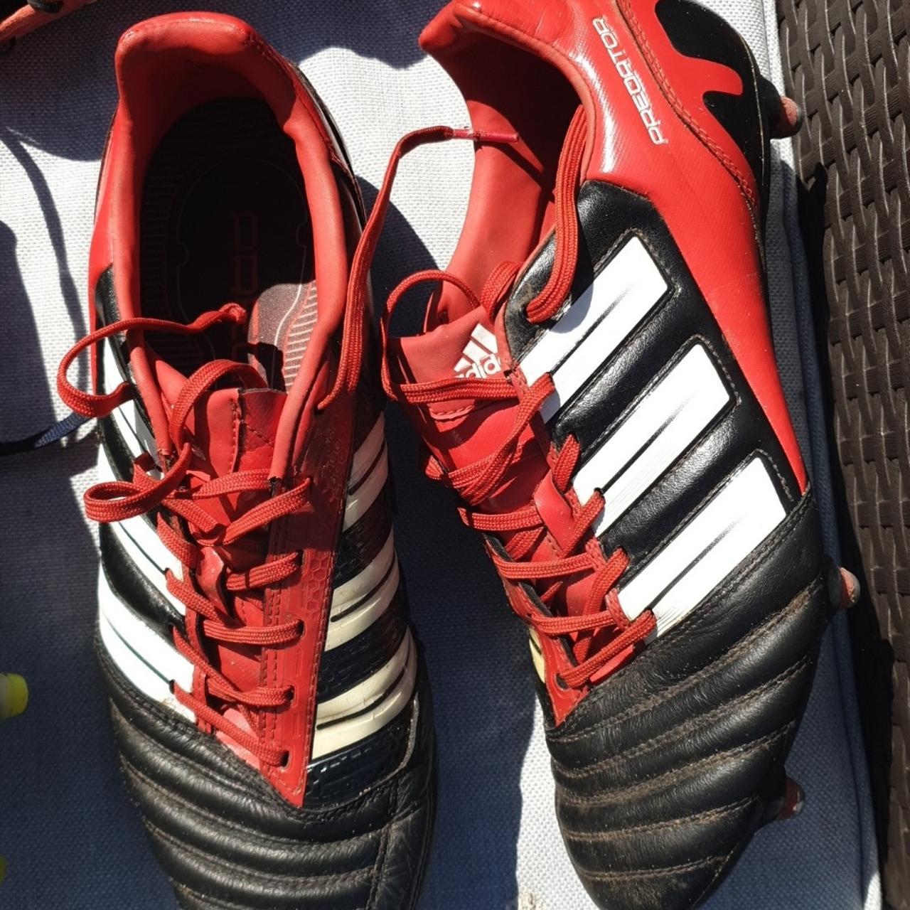 Adidas AdiPower Football boots size 8 £65 ono - Depop