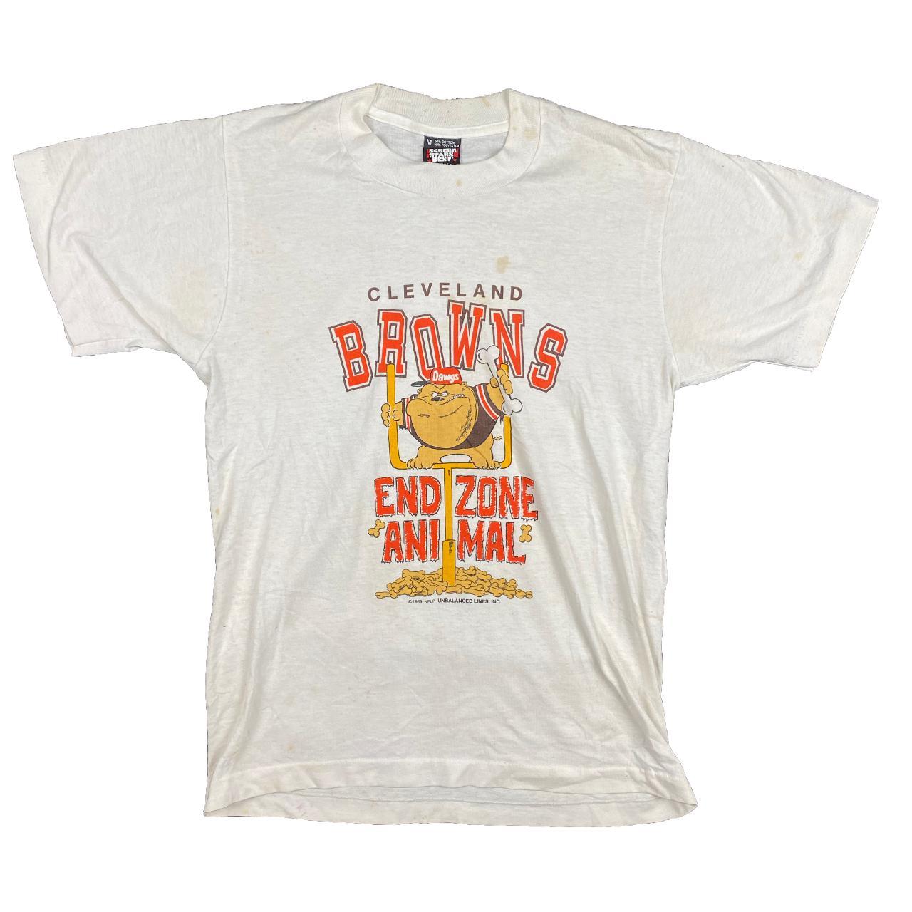 cleveland browns end zone t shirt