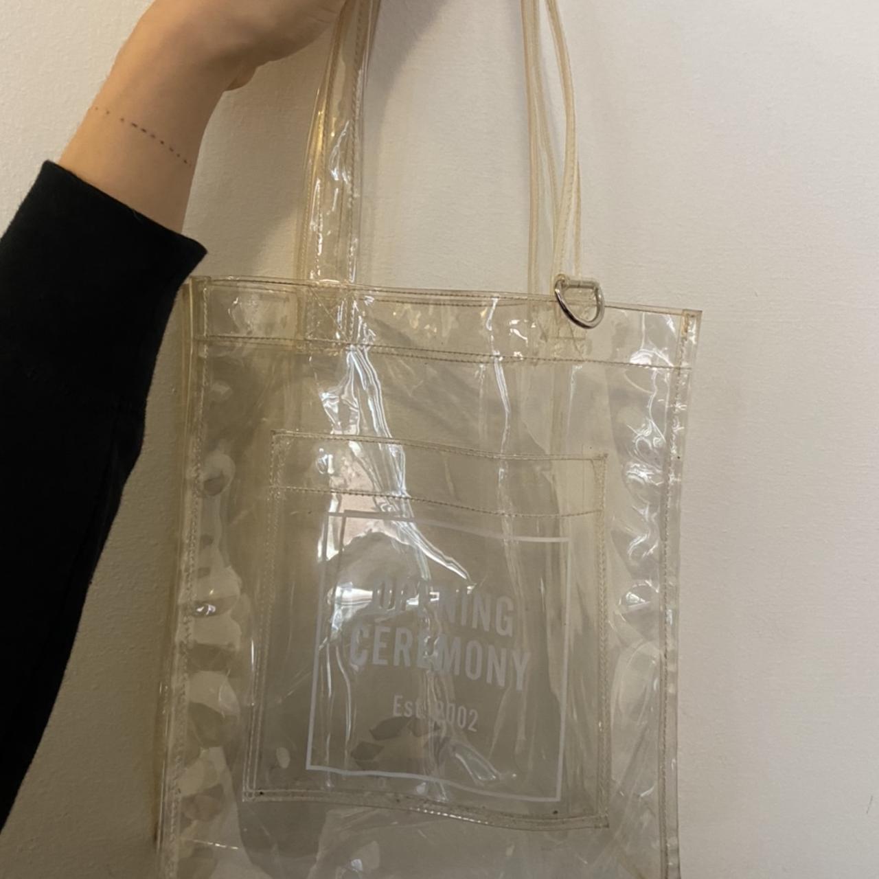 Opening ceremony clear tote bag online