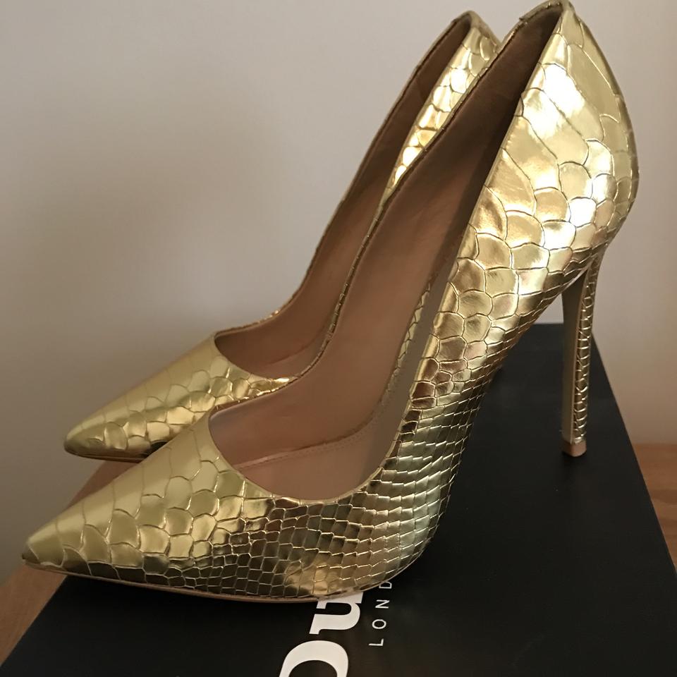 Dune snakeskin sale heels