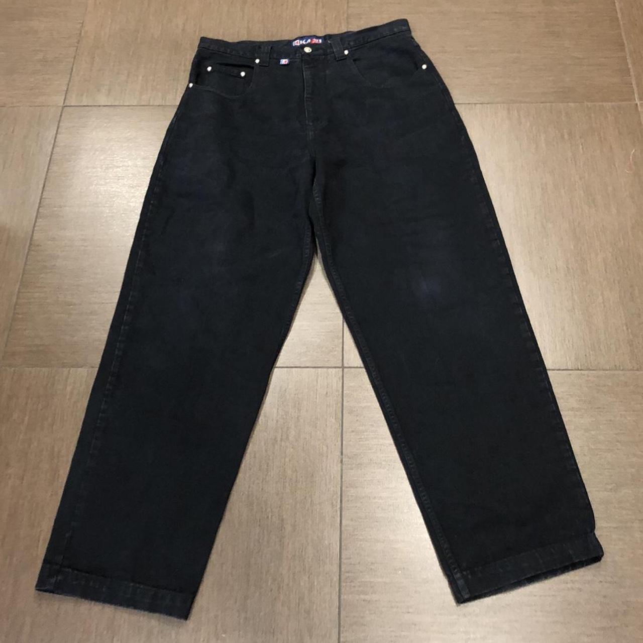 Men’s black vintage In Memory of straight leg... Depop