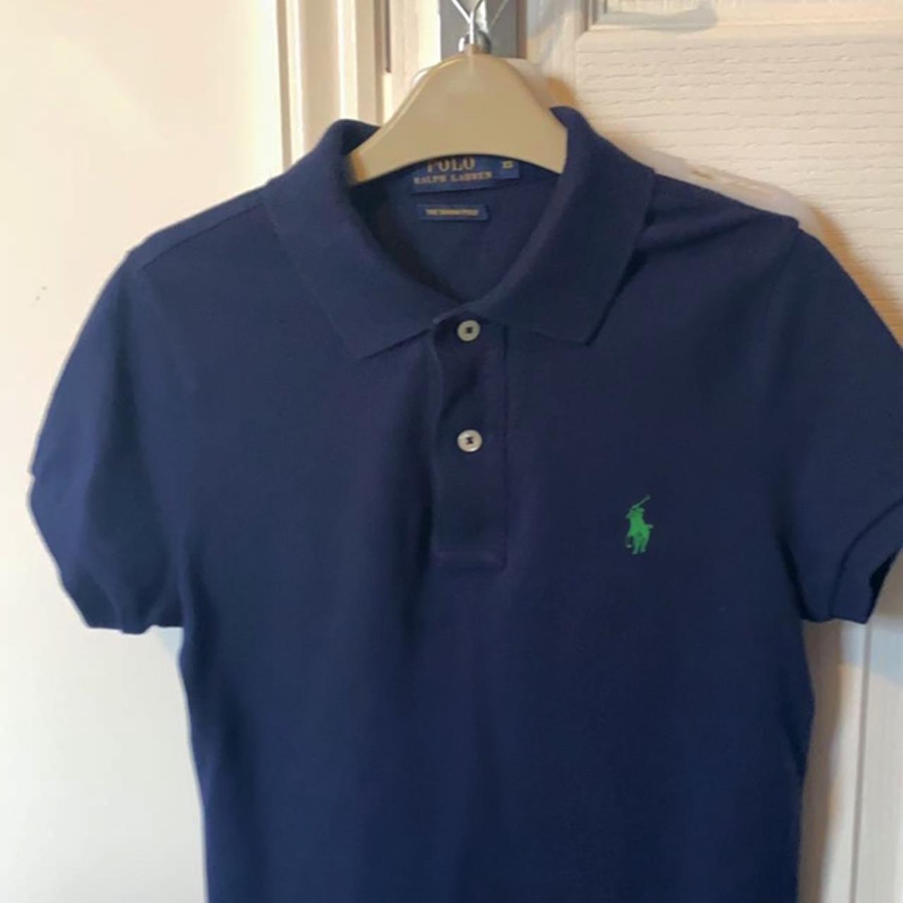 Ralph Lauren skinny polo, size XS would fit size 4/6... - Depop