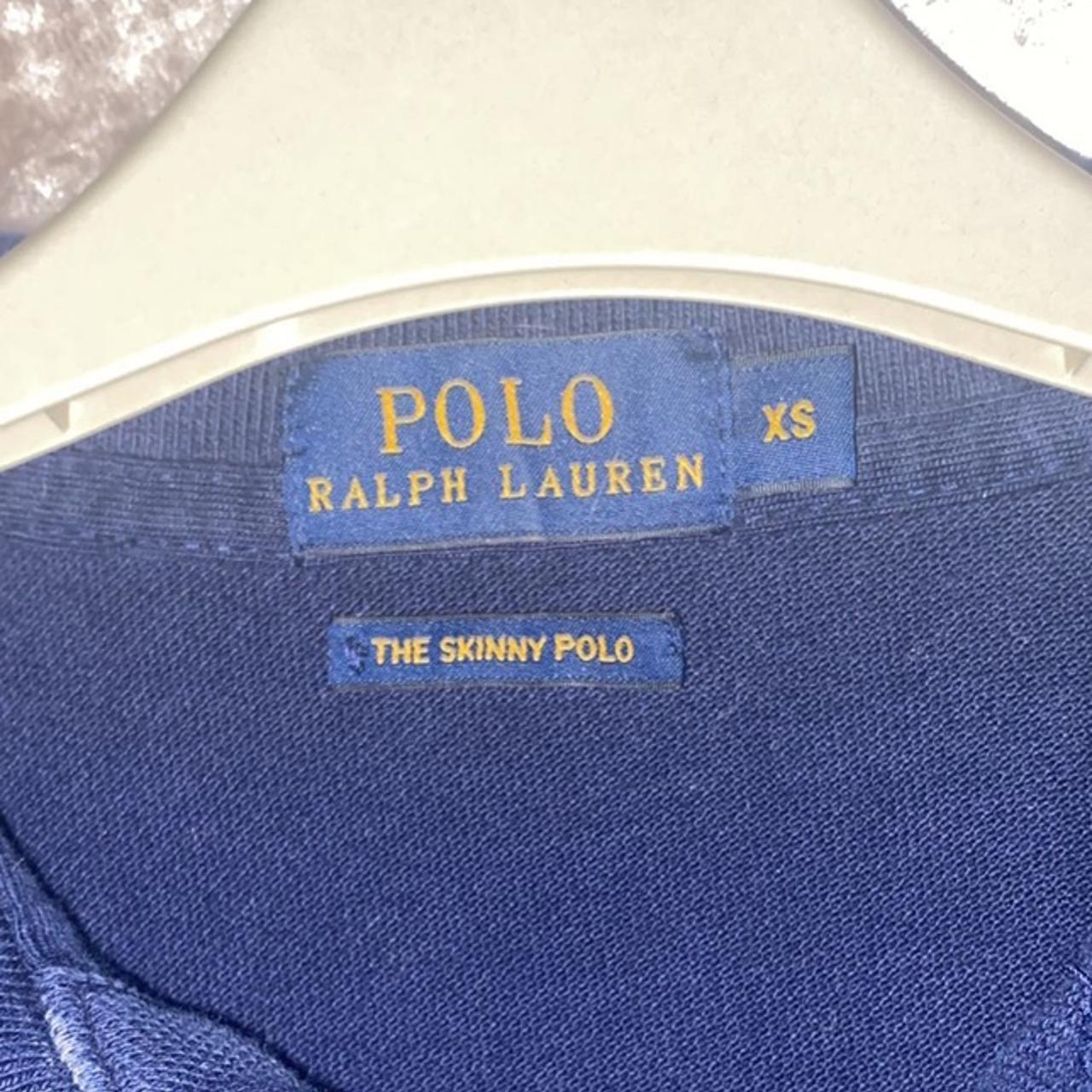 Ralph Lauren skinny polo, size XS would fit size 4/6... - Depop