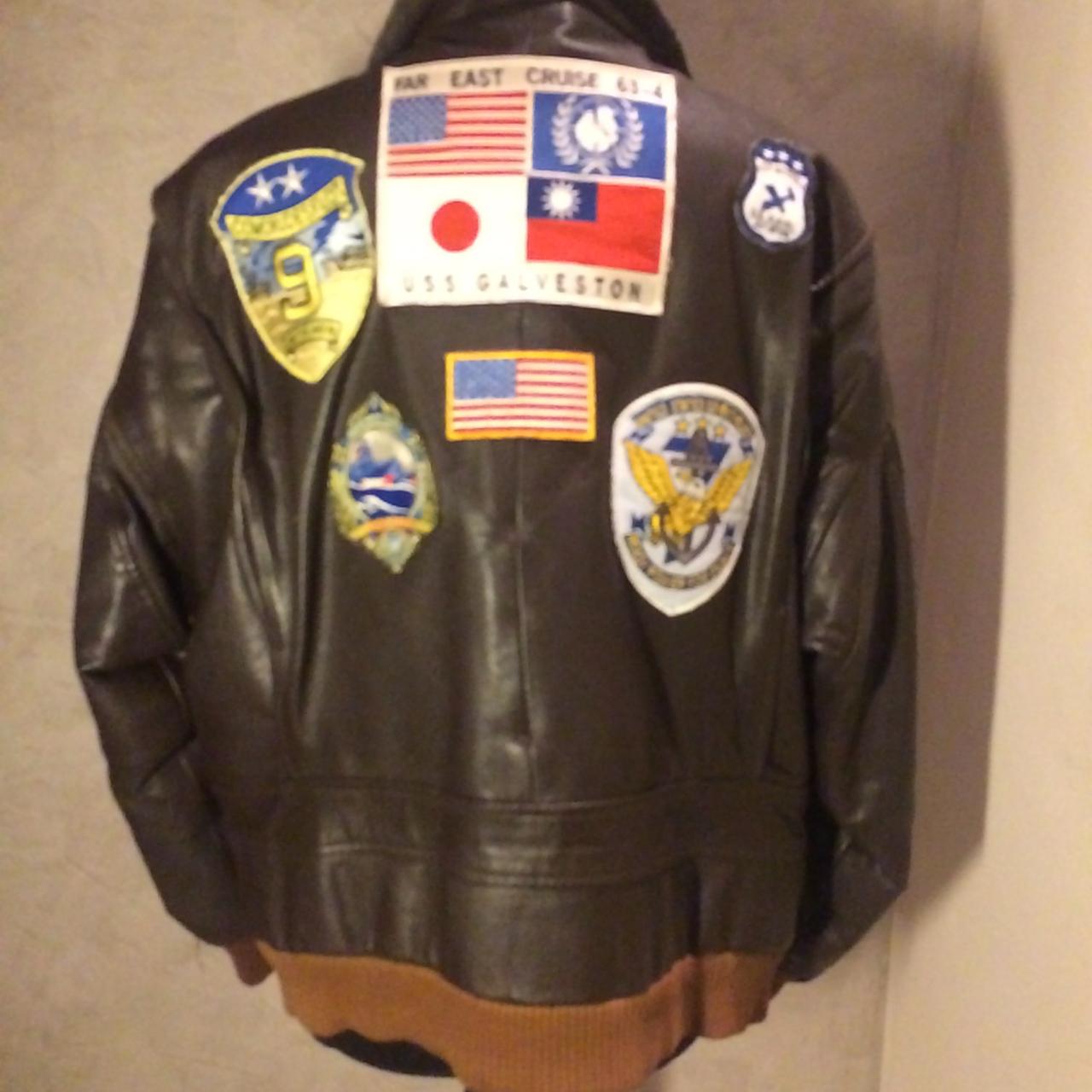 #Airforces #Usa #Army type G-1 #leather #jacket... - Depop