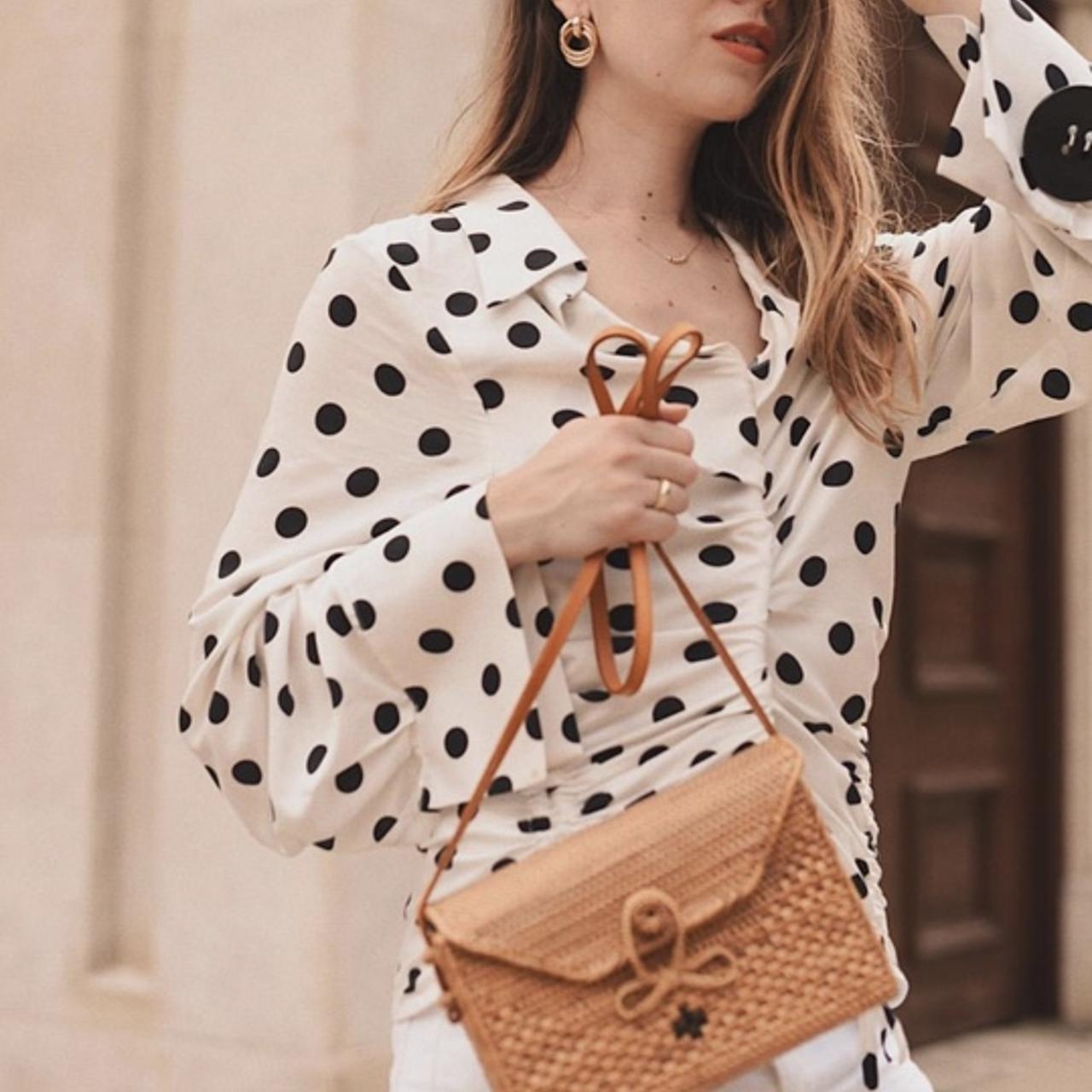 Jacquemus polka hot sale dot top