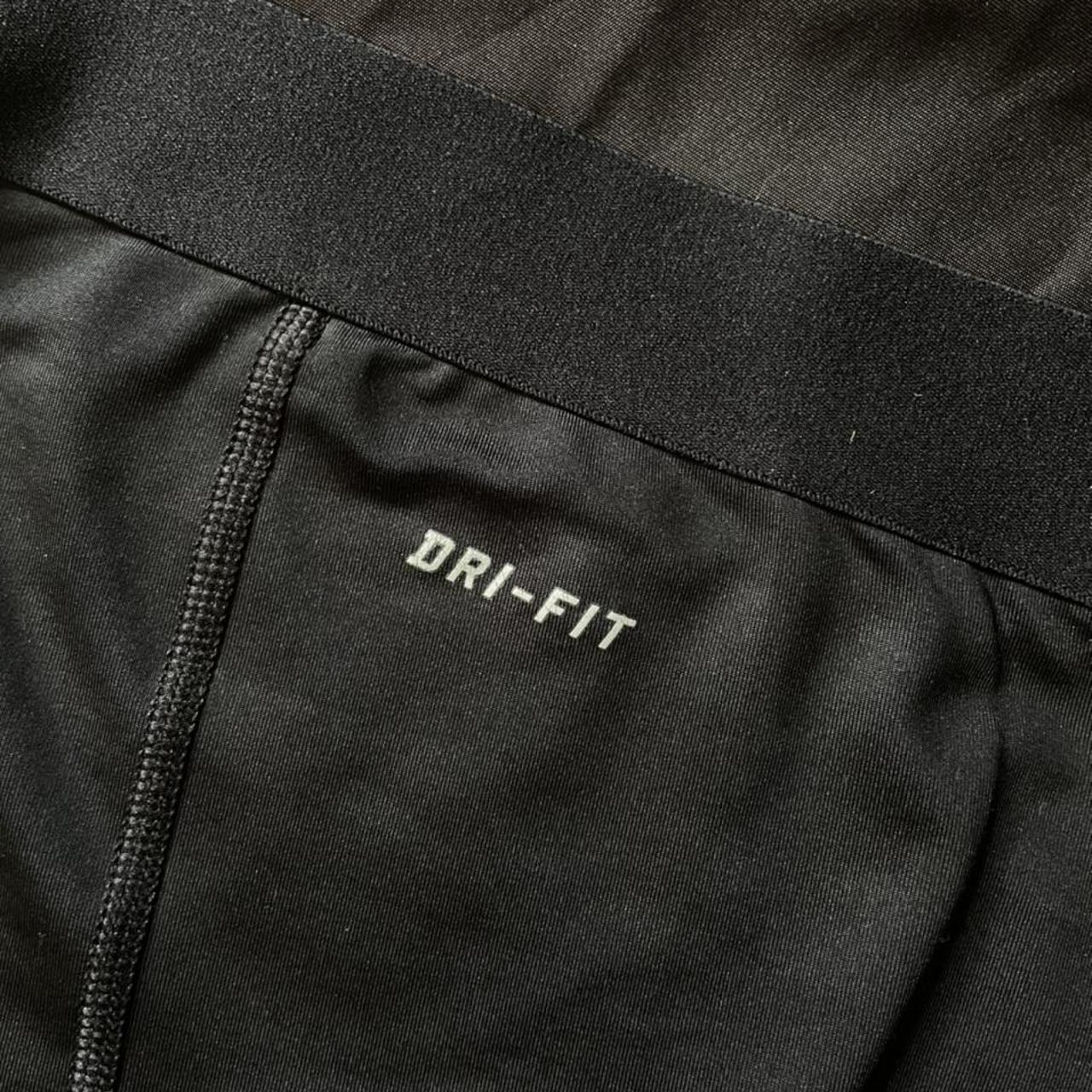 Nike DriFit capri workout bottoms. Super stretchy,... Depop