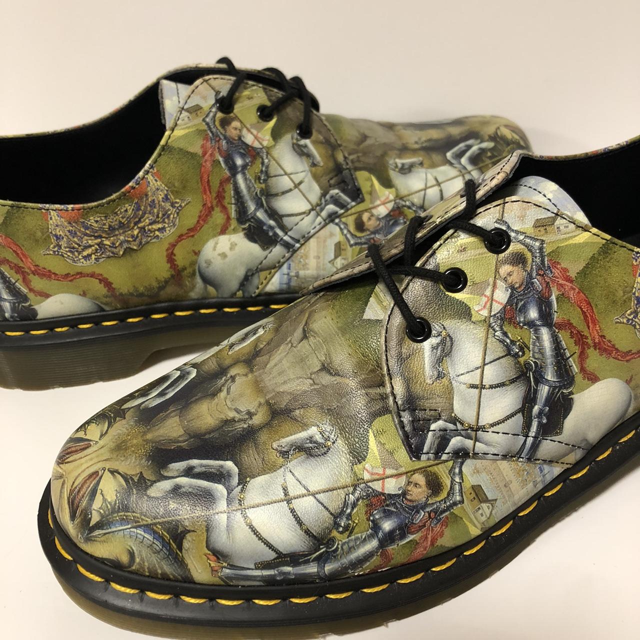 Dr Martens George and the Dragon 1461 Shoes Size... - Depop