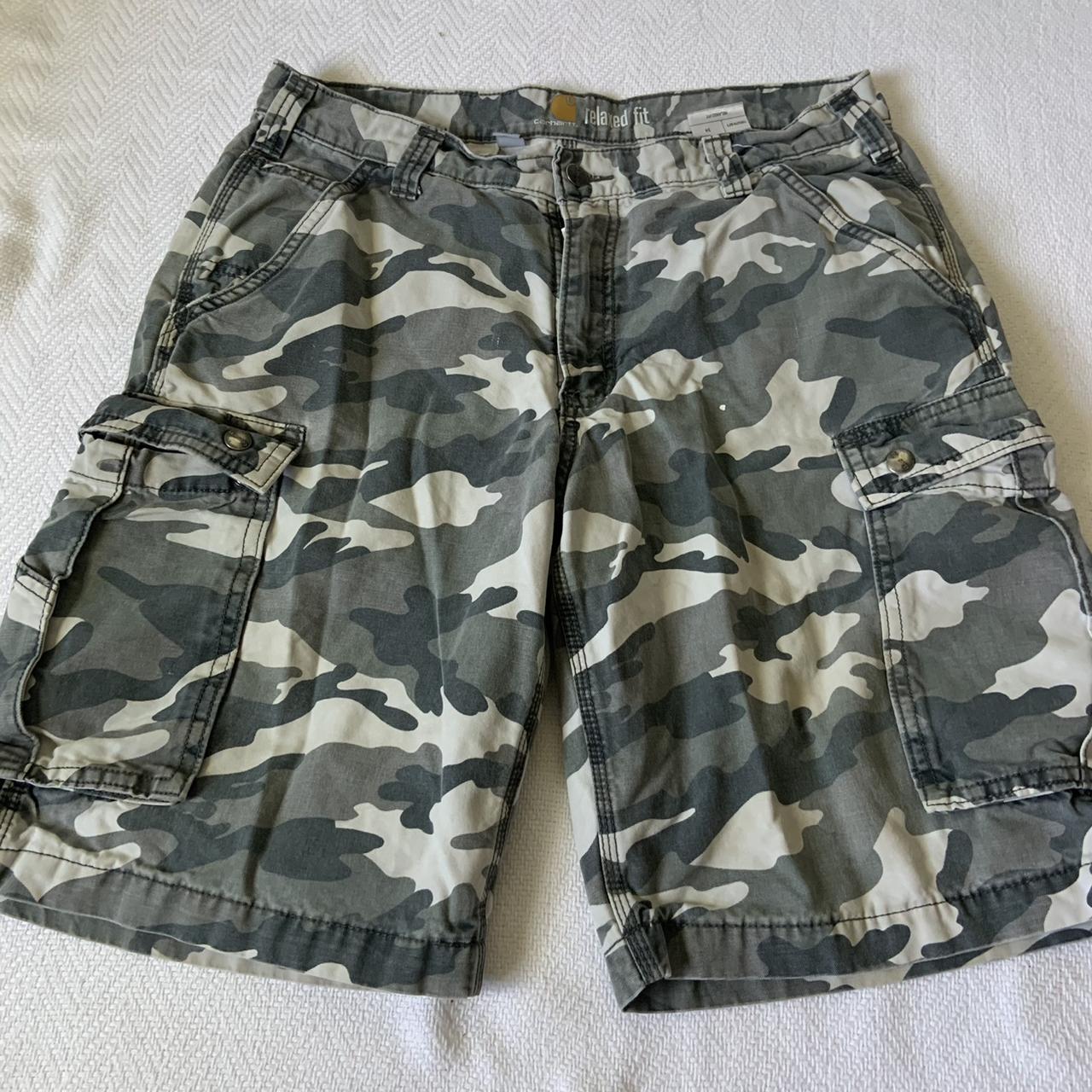 Carhartt rugged cargo camo on sale short